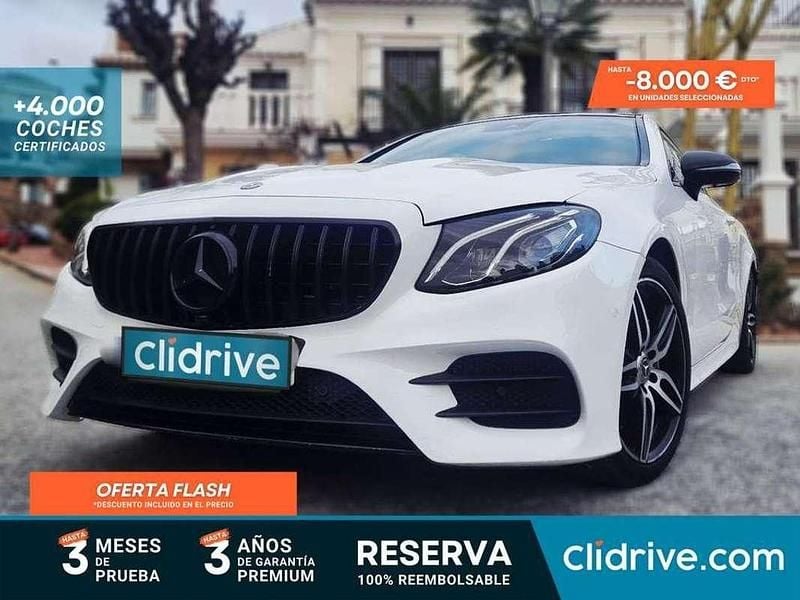 Usado Mercedes E220 194 CV (142 kW) 2017 Blanco Coupe