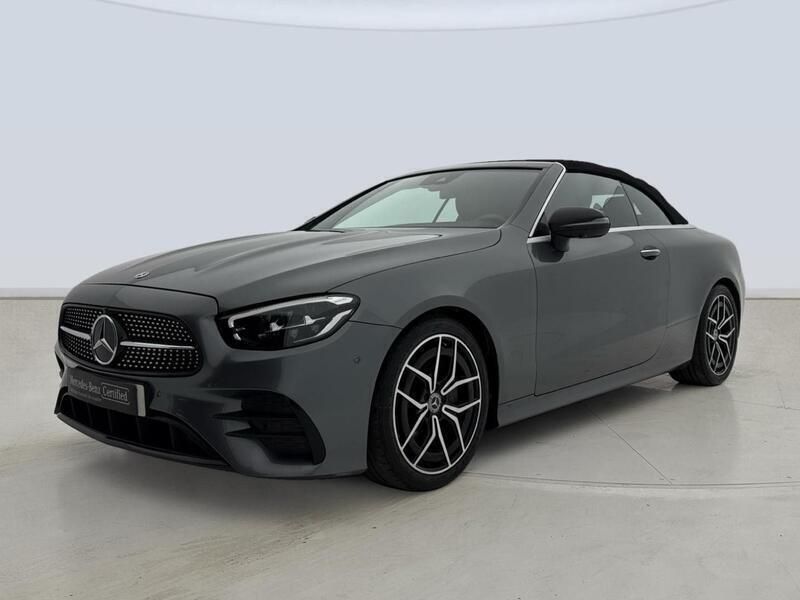 Gris Usado 2023 Mercedes E220 Descapotable | 52.900 € (Buen precio) - Imagen 1/4
