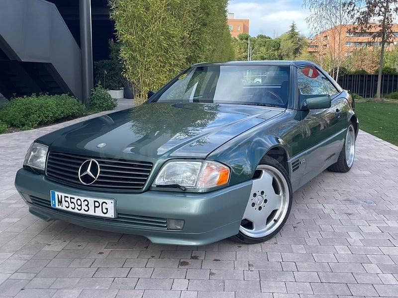 Usado Mercedes SL600 394 CV (289 kW) 1994 Verde Descapotable