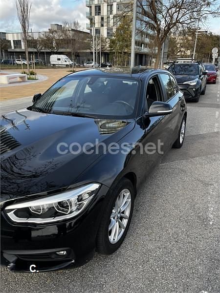 Usado BMW 116 116 CV (85 kW) 2019 Negro Utilitario
