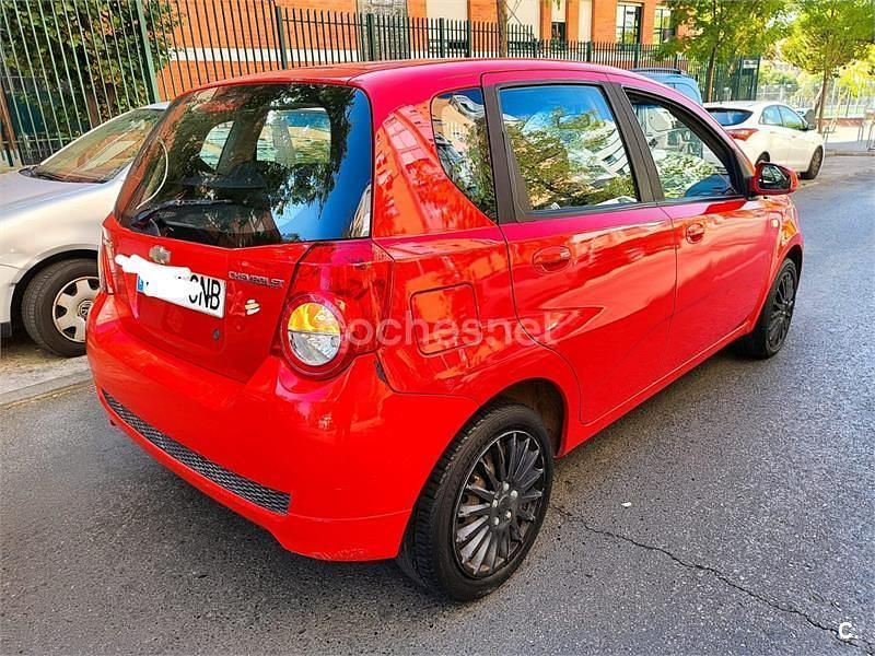 Rojo Usado 2009 Chevrolet Aveo LS Berlina | 3700 € (Buen precio) - Imagen 1/4