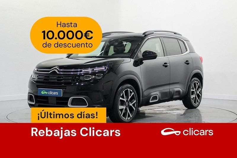 Negro Usado 2019 Citroën C5 Aircross PureTech SUV | 13.590 € (Precio justo) - Imagen 1/4