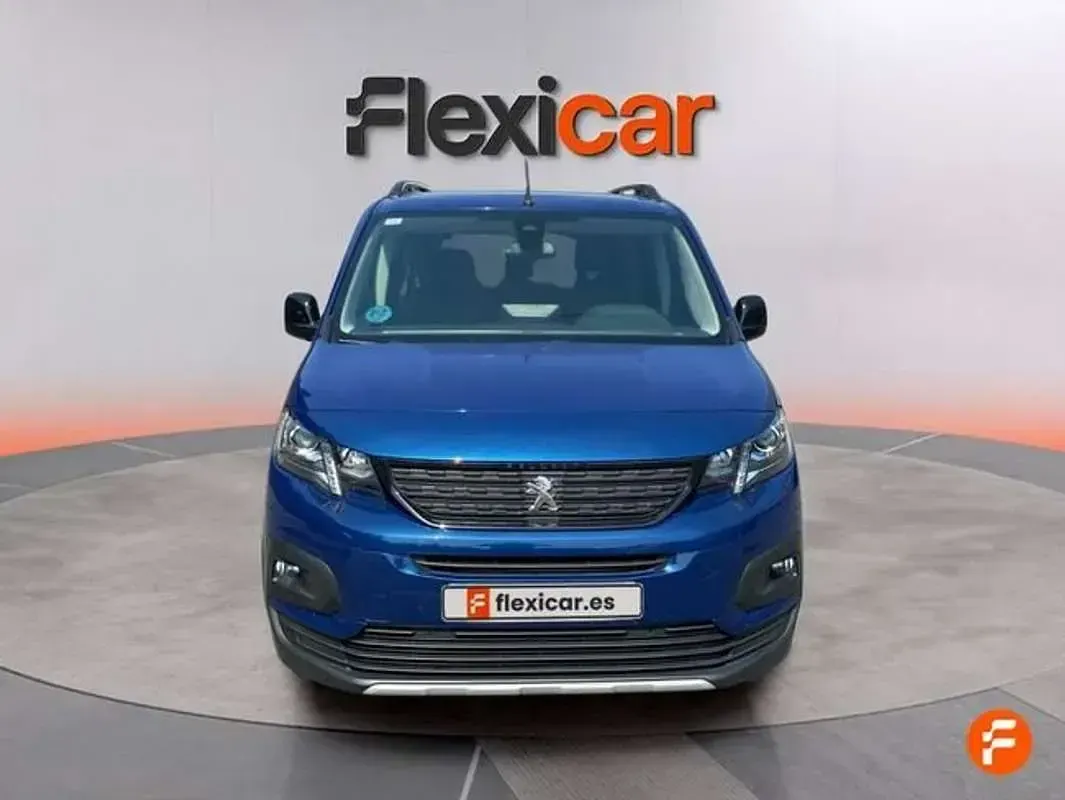 Usado Peugeot Rifter GT-line 131 CV (96 kW) 2019 Azul Monovolumen