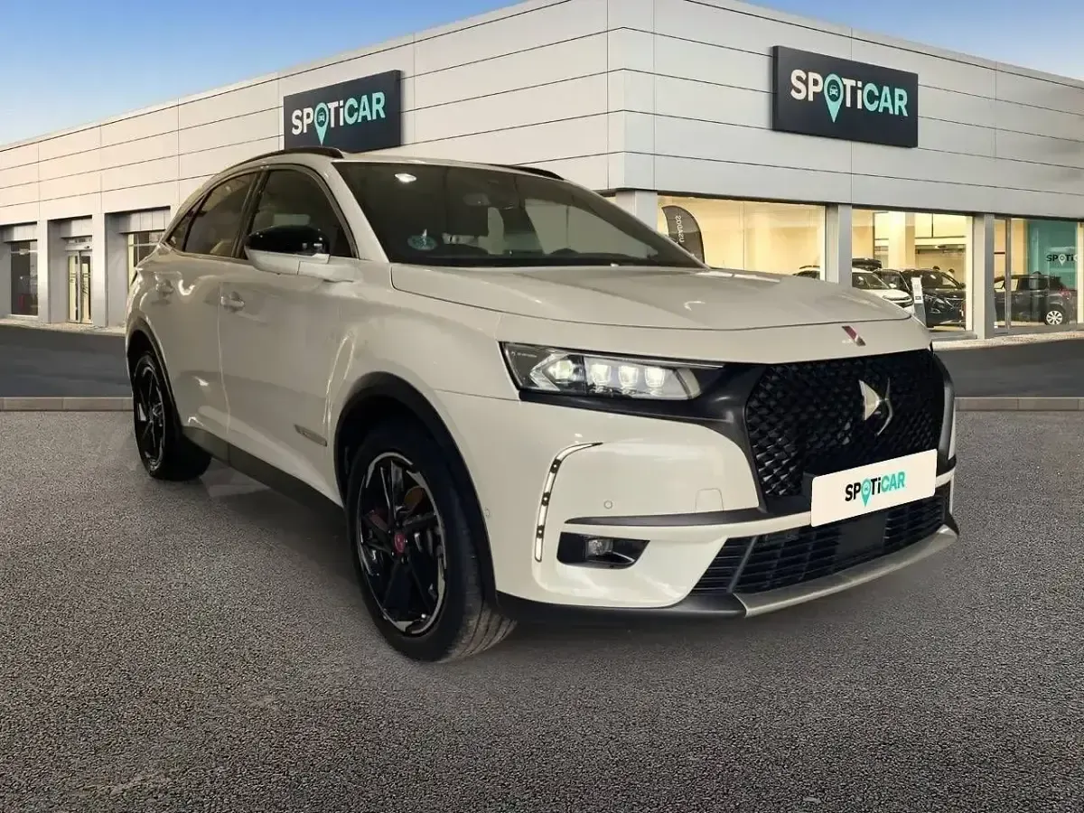 Usado DS Automobiles DS7 Crossback Performance 130 CV (95 kW) 2021 Gris SUV