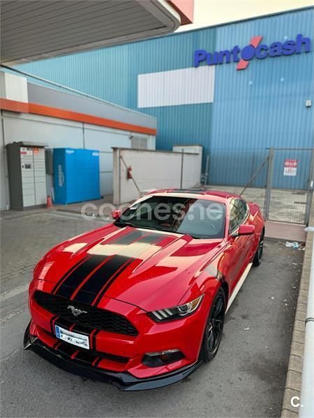 Rojo Usado 2015 Ford Mustang Coupe | 23.000 € (Precio justo) - Imagen 1/4