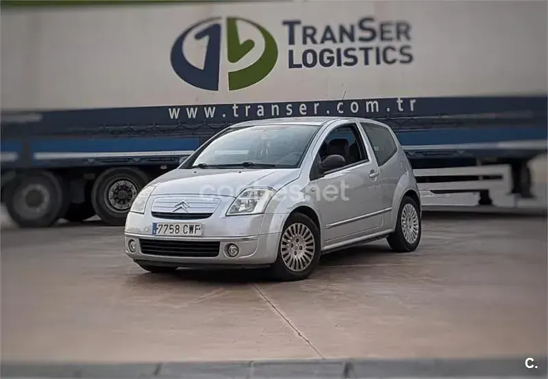 Usado Citroën C2 Furio 61 CV (44 kW) 2004 Gris / plata Utilitario