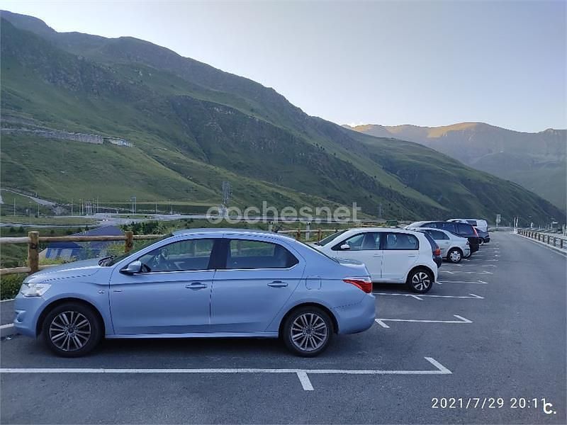 Usado Citroën C-Elysee I Exclusive 92 CV (67 kW) 2012 Azul Berlina