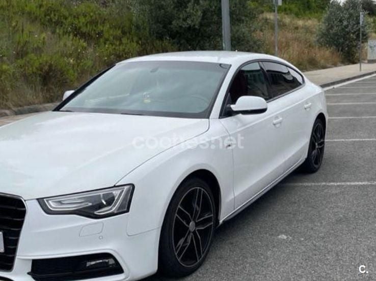 Usado Audi A5 Sportback S-Line 177 CV (130 kW) 2012 Blanco Utilitario