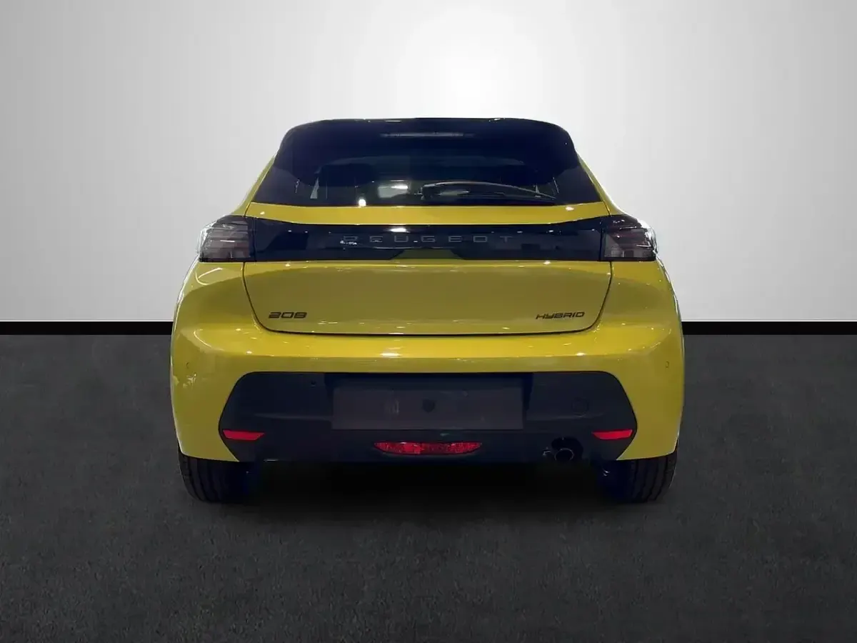Nuevo Peugeot 208 Style 110 CV (80 kW) 2025 Amarillo Utilitario