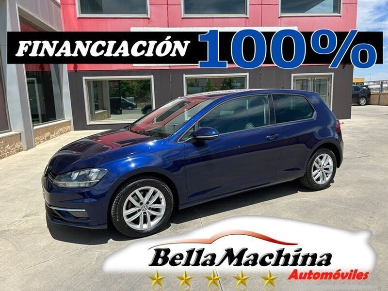 Azul Usado 2019 VW Golf VII Advance Familiar | 14.950 € (Precio justo) - Imagen 1/4