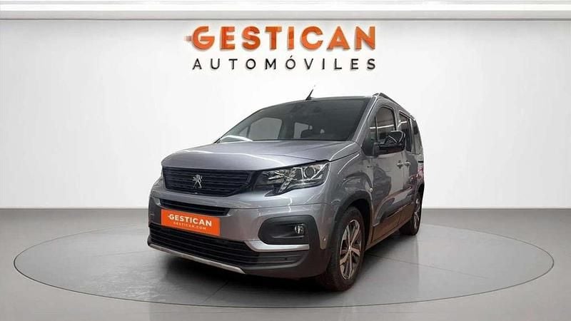 Usado Peugeot Rifter GT-line 131 CV (96 kW) 2020 Gris Monovolumen