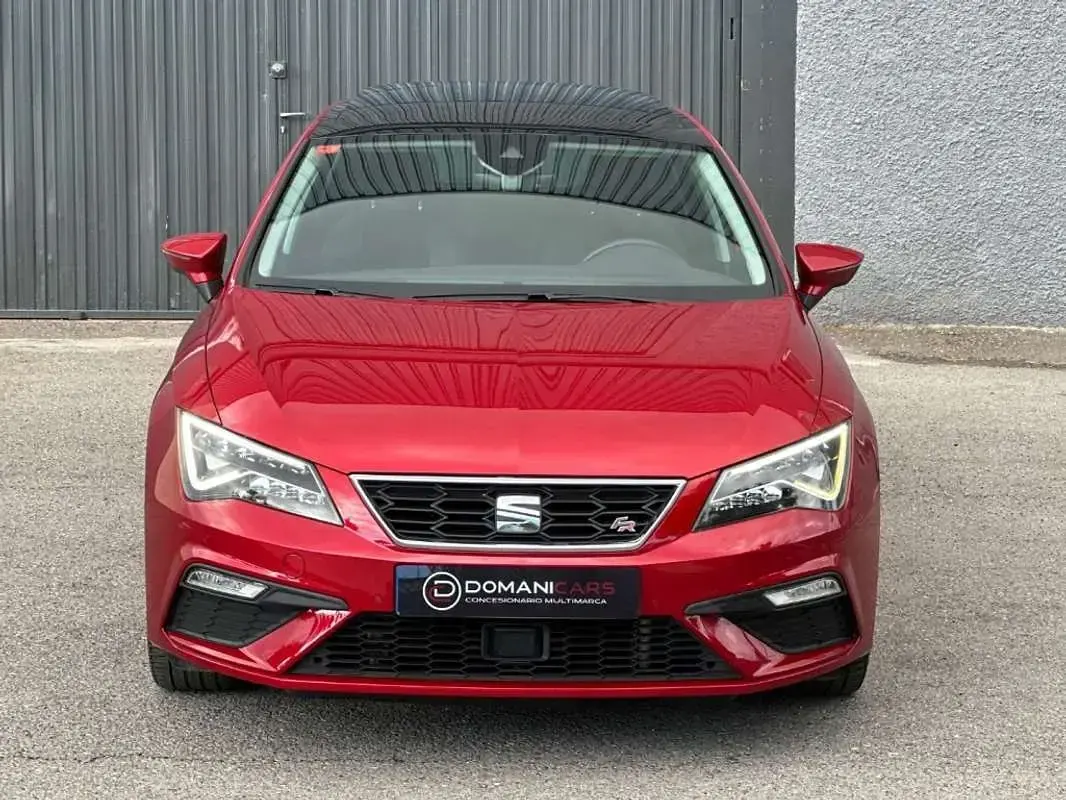 Usado Seat Leon FR 184 CV (135 kW) 2017 Rojo Utilitario