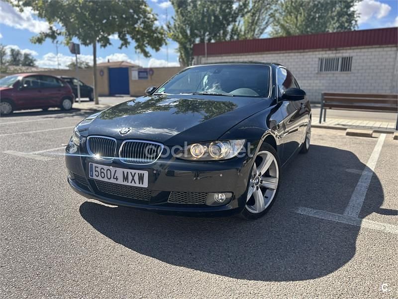Negro Usado 2007 BMW 335 Cabriolet Descapotable | 14.950 € (Buen precio) - Imagen 1/4