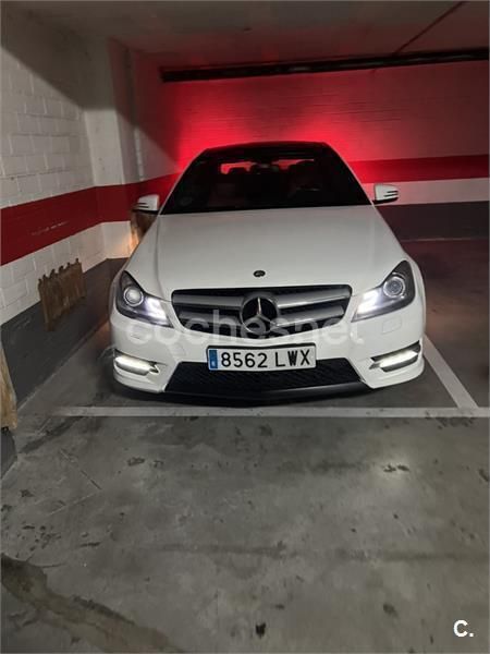Blanco Usado 2014 Mercedes C250 Coupe | 21.000 € (Buen precio) - Imagen 1/4