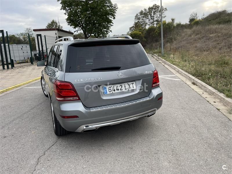 Usado Mercedes GLK220 170 CV (125 kW) 2015 Negro SUV