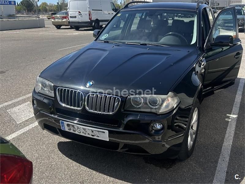 Usado BMW X3 177 CV (130 kW) 2009 Negro SUV
