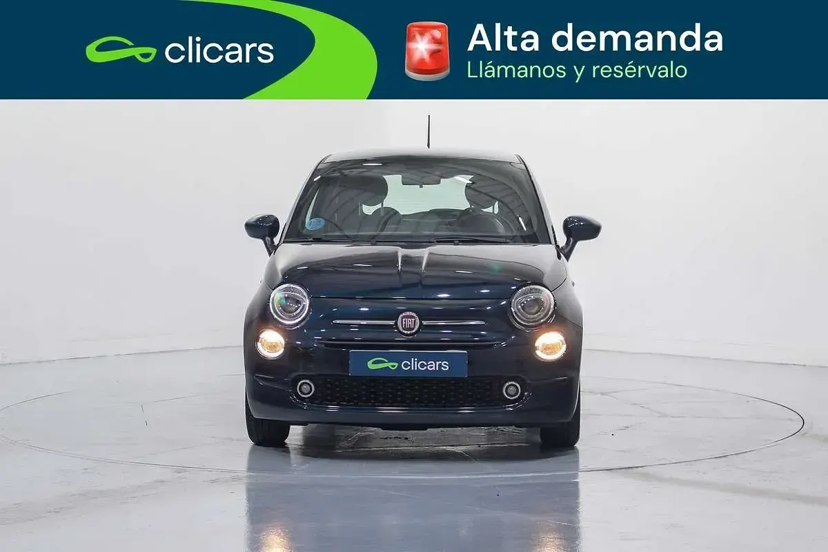 Usado Fiat 500 71 CV (52 kW) 2022 Azul Utilitario