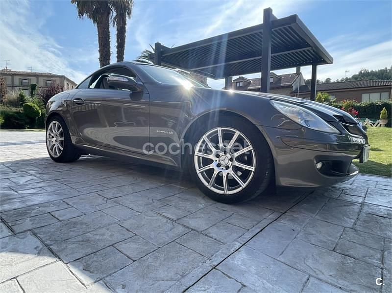 Beige Usado 2005 Mercedes SLK200 Descapotable | 12.500 € - Imagen 1/4