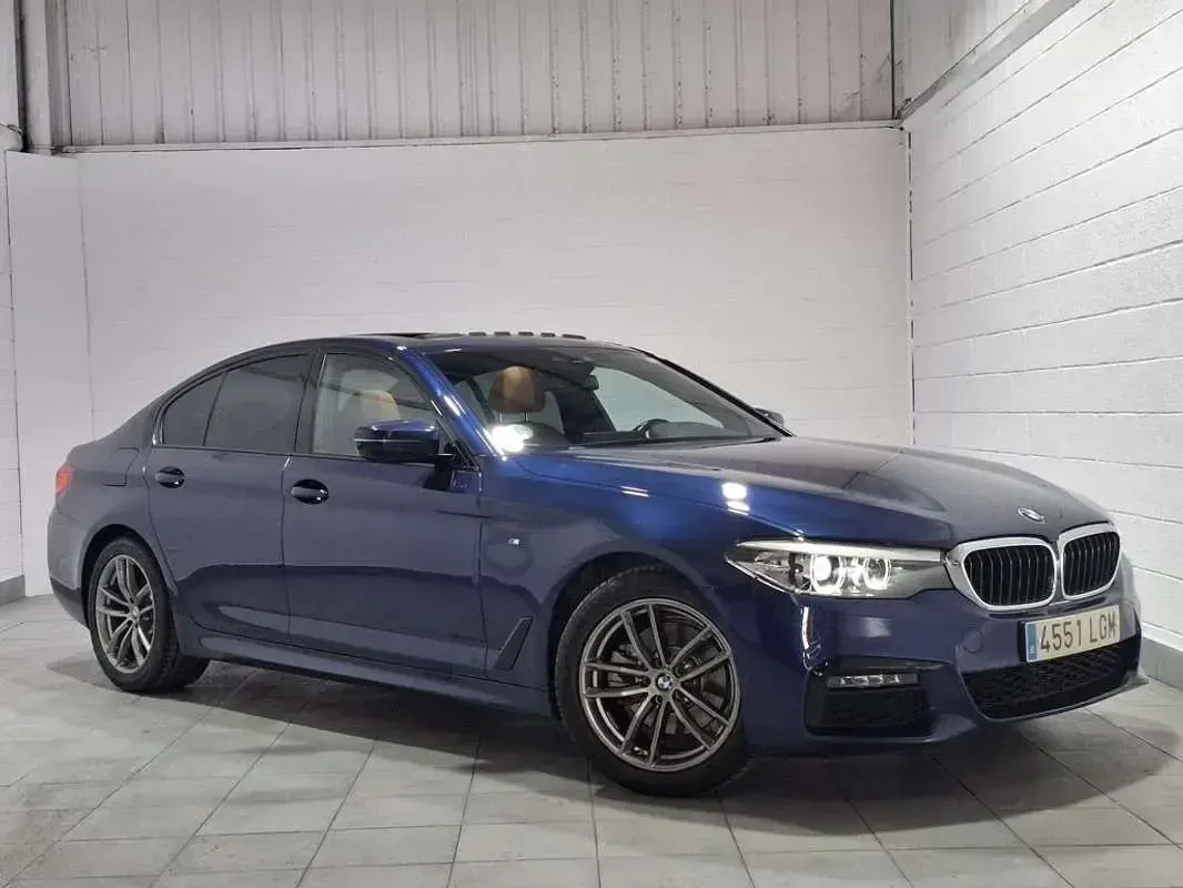 Usado BMW 520 184 CV (135 kW) 2020 Azul Berlina