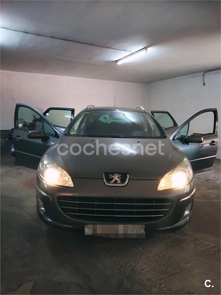 Usado Peugeot 407 Sport 140 CV (102 kW) 2009 Gris / plata Familiar