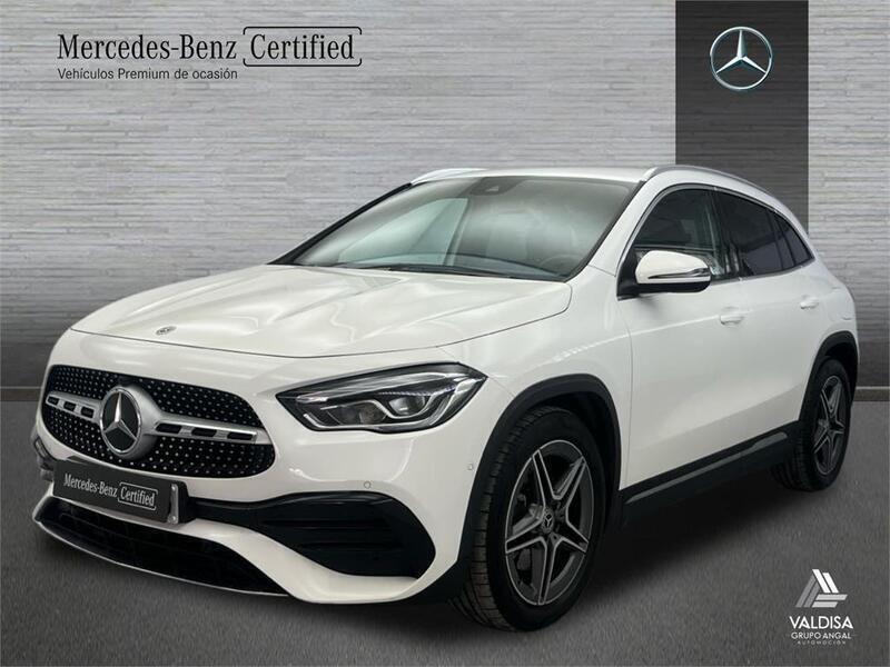Blanco polar Usado 2021 Mercedes GLA200 AMG line SUV | 34.900 € (Precio justo) - Imagen 1/2