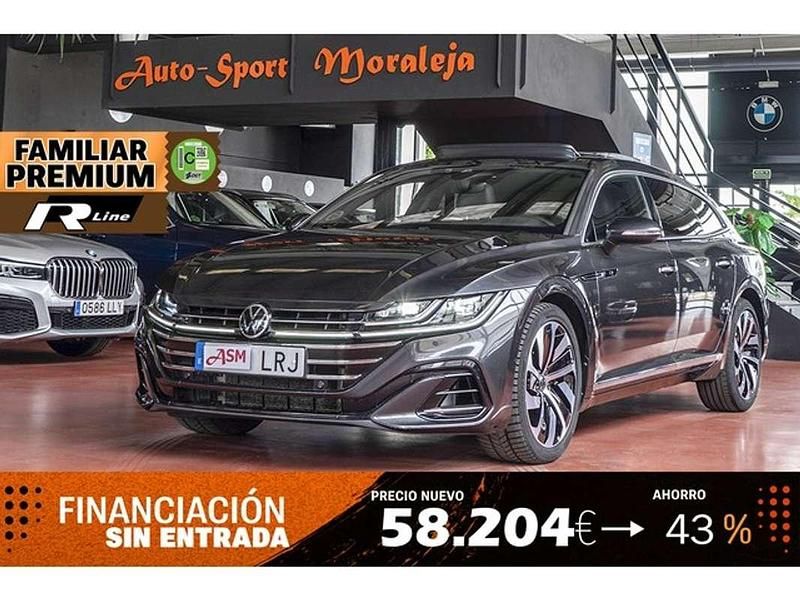 Gris Usado 2021 VW Arteon R-line Familiar | 29.900 € (Buen precio) - Imagen 1/4
