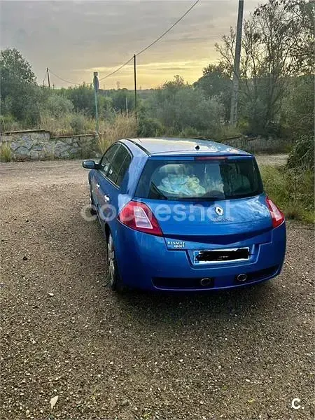 Usado Renault Mégane II 225 CV (165 kW) 2004 Azul Berlina