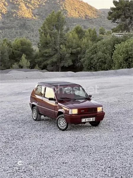 Usado Fiat Panda S 46 CV (33 kW) 1992 Granate Berlina