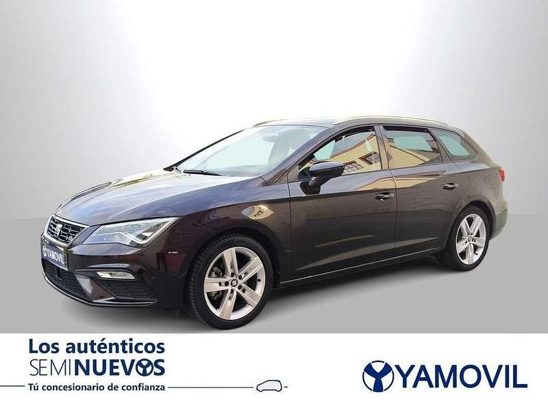 Burdeos Usado 2019 Seat Leon ST FR Familiar | 17.450 € (Precio justo) - Imagen 1/4