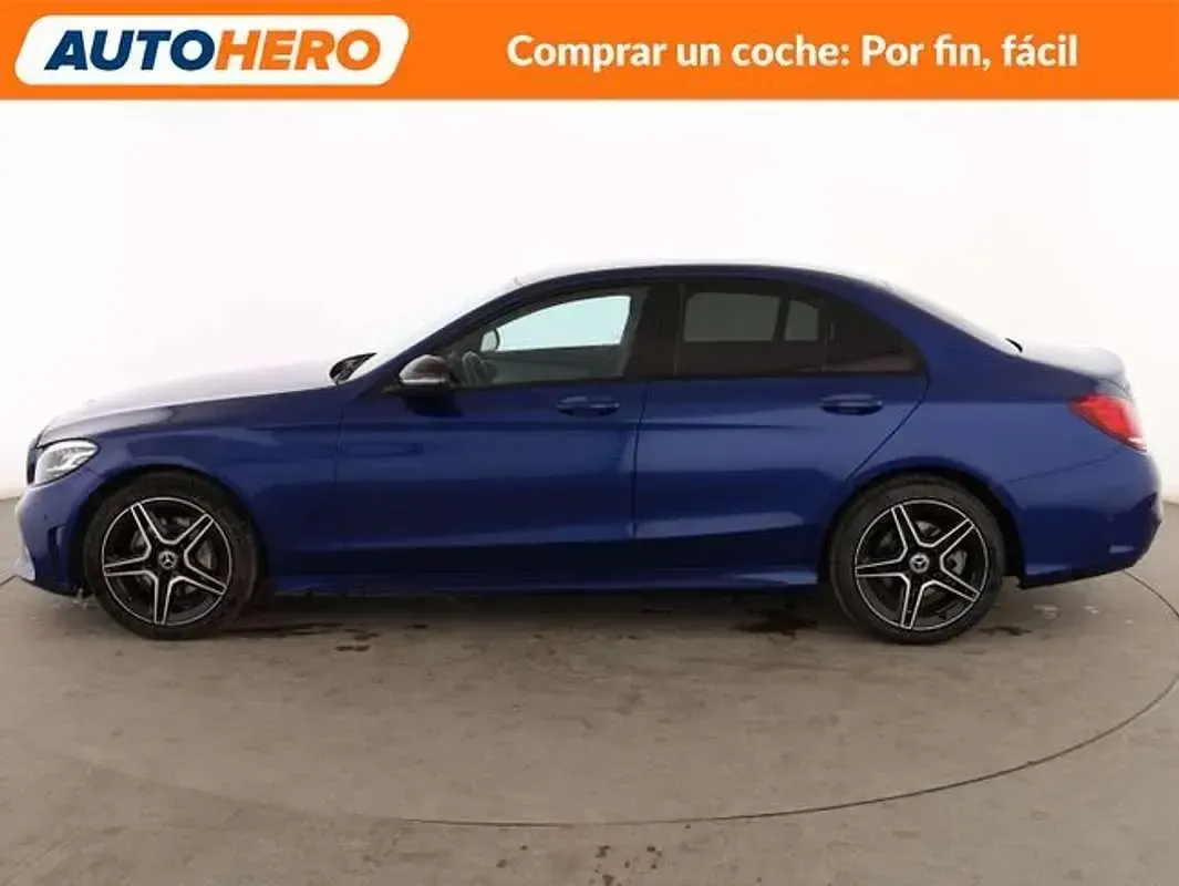 Usado Mercedes C200 160 CV (117 kW) 2020 Azul Berlina