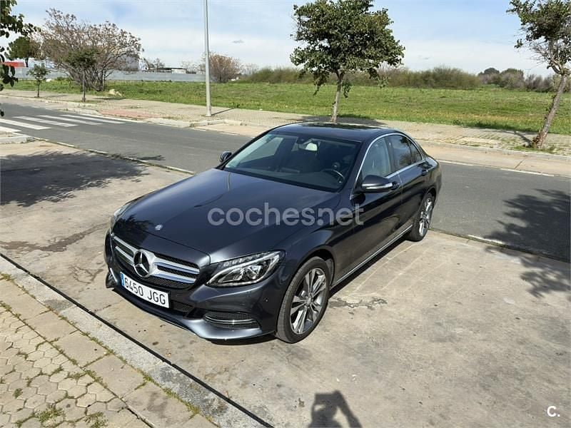 Gris / plata Usado 2015 Mercedes C220 Avantgarde Berlina | 19.000 € (Buen precio) - Imagen 1/4