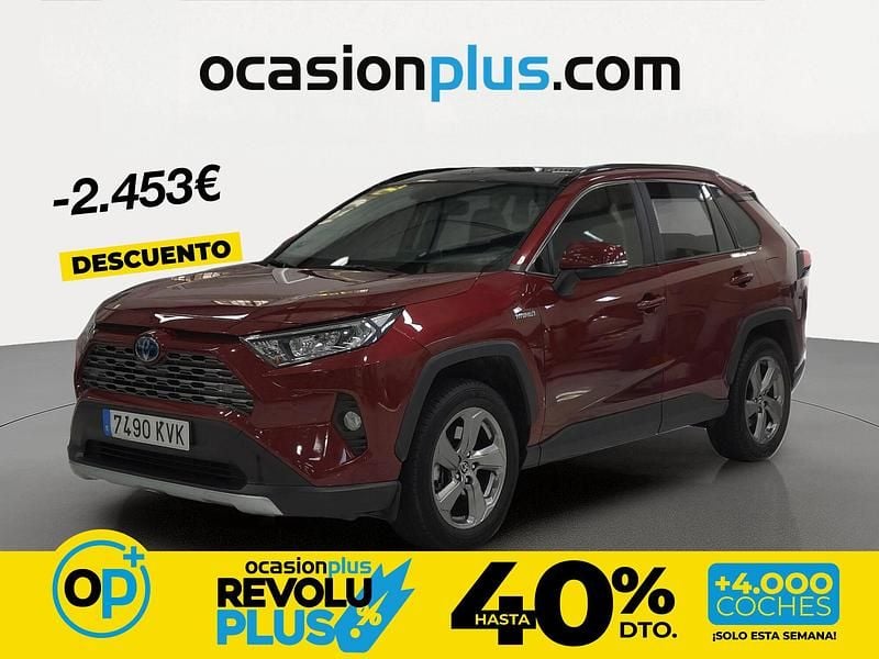 Usado Toyota RAV4 Luxury 218 CV (160 kW) 2019 Rojo SUV