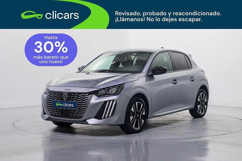 Usado Peugeot 208 Allure 101 CV (74 kW) 2025 Gris / plata Utilitario