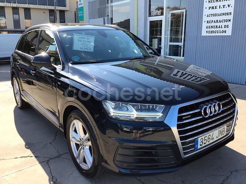 Usado Audi Q7 Sport 272 CV (200 kW) 2016 Azul SUV