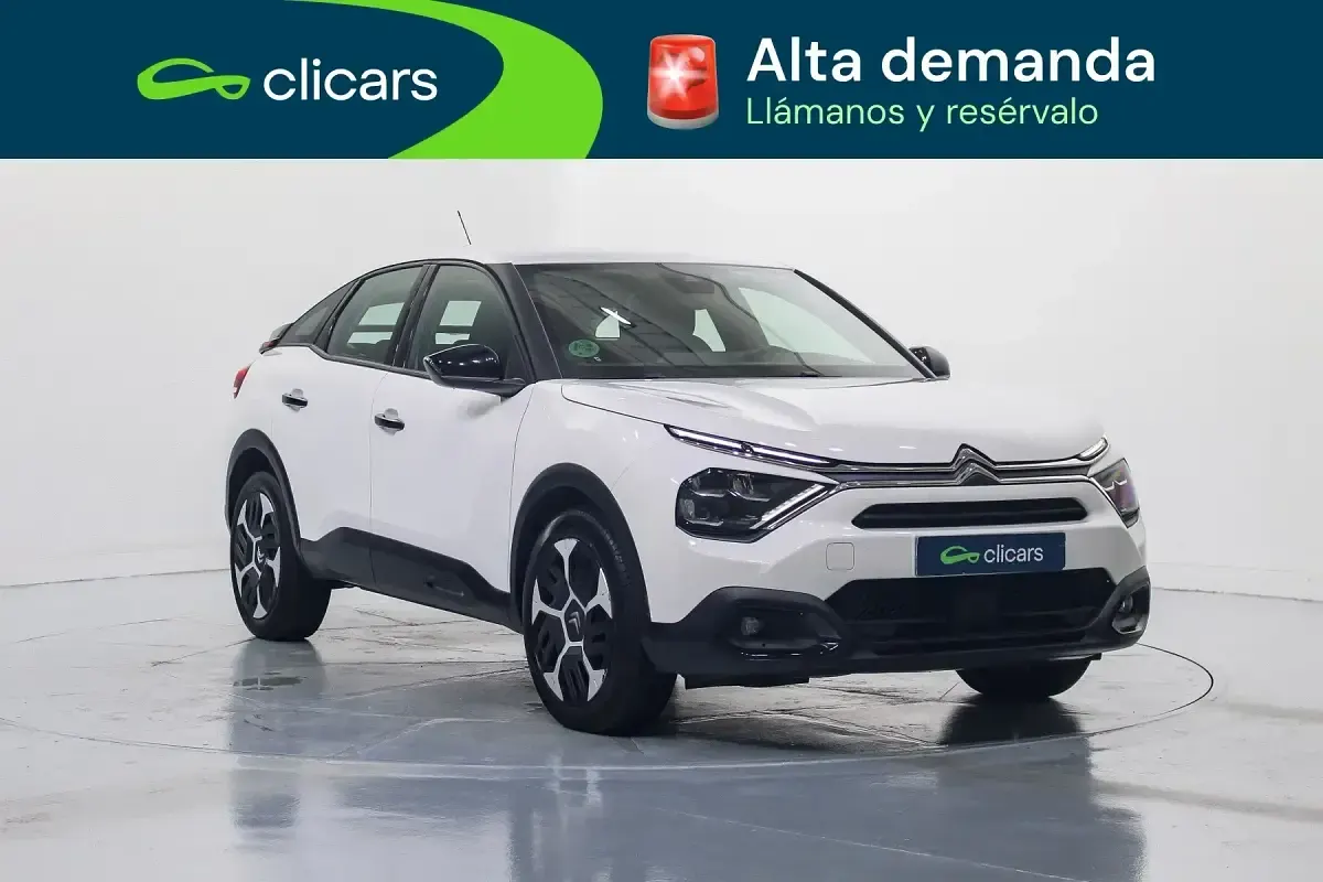 Usado Citroën C4 Feel 130 CV (95 kW) 2021 Blanco Monovolumen