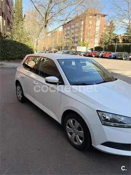 Usado Skoda Fabia Ambition 75 CV (55 kW) 2019 Blanco Utilitario