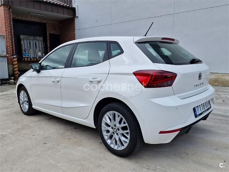 Brugt Seat Ibiza Style 95 HK (69 kW) 2018 Hvid Hatchback