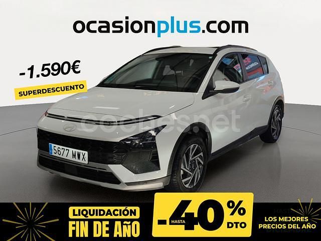 Blanco Usado 2024 Hyundai Bayon SUV | 17.490 € (Precio justo) - Imagen 1/4