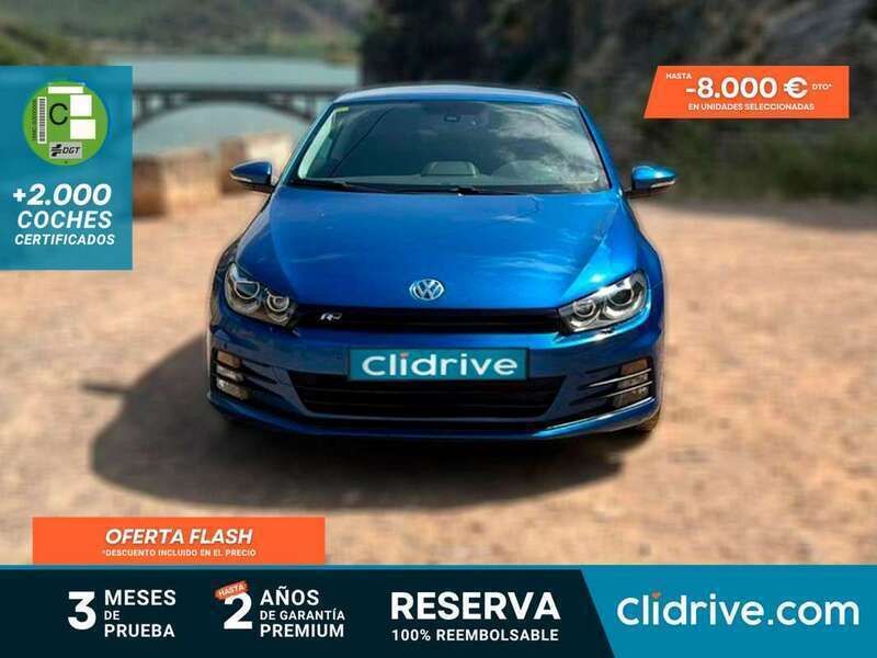 Azul Usado 2016 VW Scirocco R-line Coupe | 13.390 € (Precio justo) - Imagen 1/3