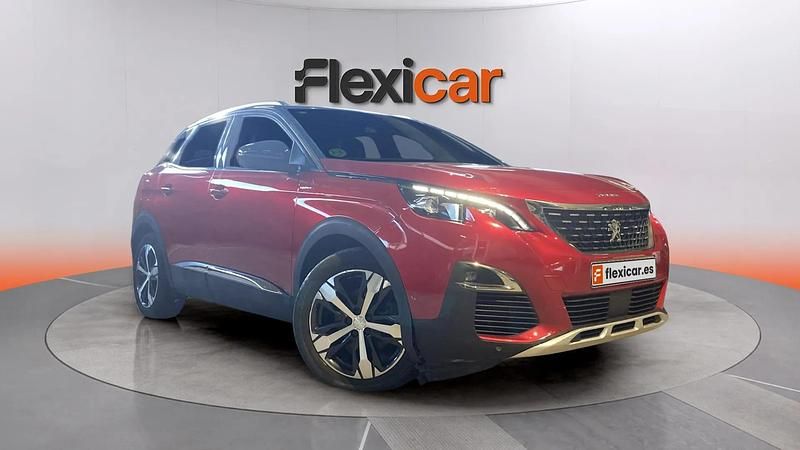 Usado Peugeot 3008 GT-line 131 CV (96 kW) 2018 Granate SUV