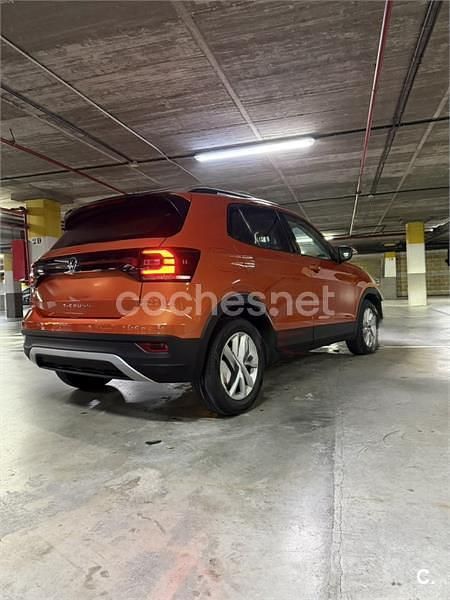 Usado VW T-Cross Advance 110 CV (80 kW) 2021 Naranja SUV