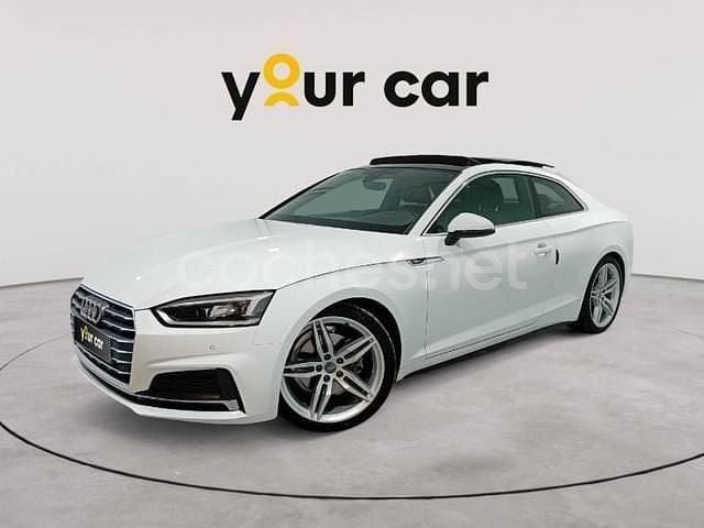 Usado Audi A5 S-Line 190 CV (139 kW) 2018 Blanco Coupe