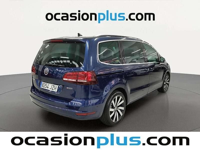 Usado VW Sharan Sportline 150 CV (110 kW) 2017 Azul Monovolumen