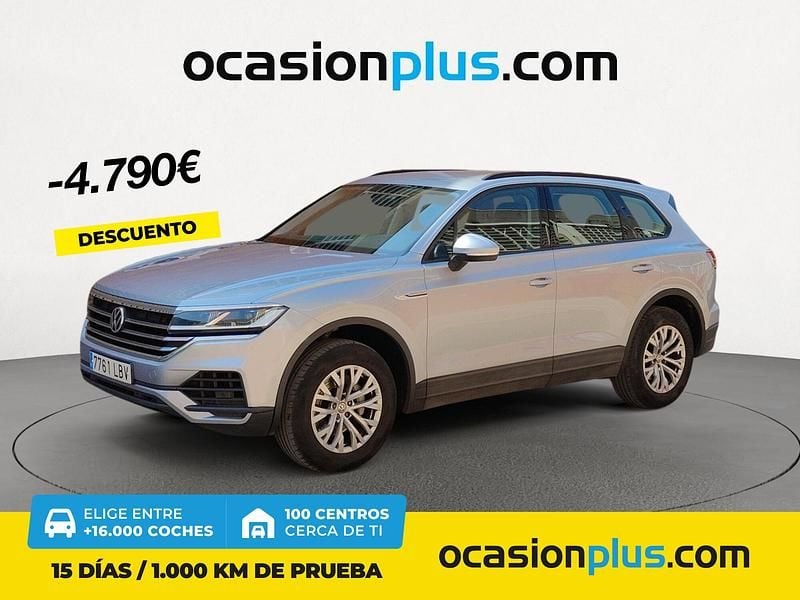 Gris Usado 2019 VW Touareg Pure SUV | 33.990 € (Precio justo) - Imagen 1/4