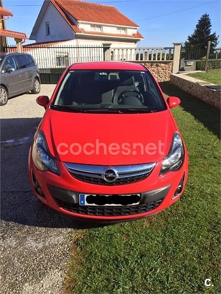 Rojo Usado 2014 Opel Corsa Selective Berlina | 5600 € (Precio justo) - Imagen 1/4