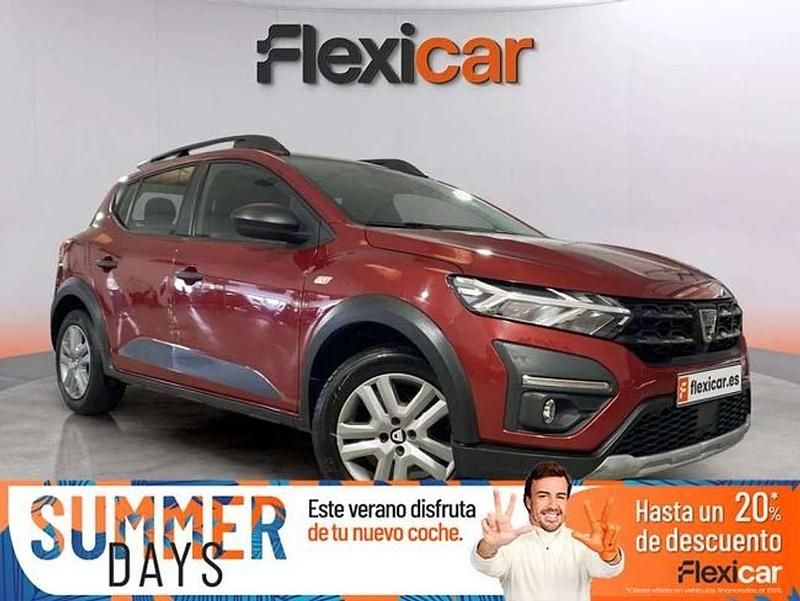 Amarillo Usado 2021 Dacia Sandero Essentiel Utilitario | 12.090 € (Precio justo) - Imagen 1/4
