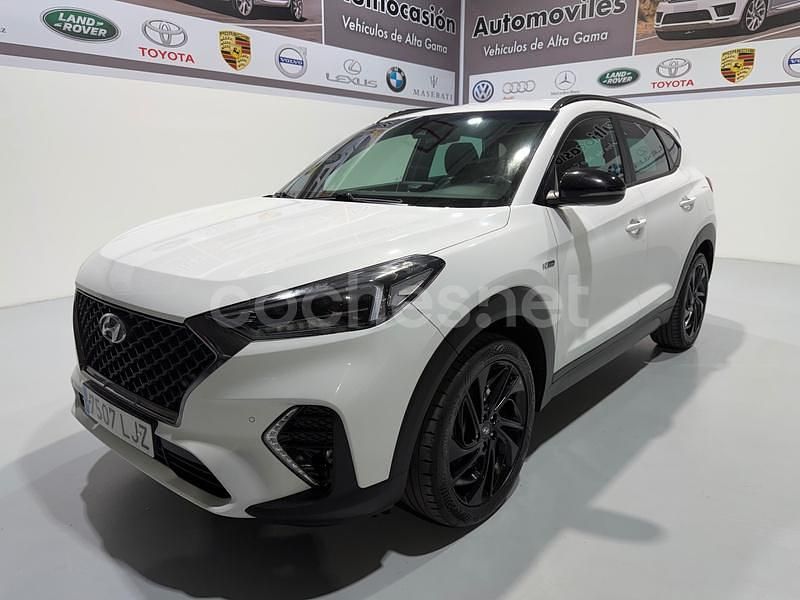 Usado Hyundai Tucson N Line 136 CV (100 kW) 2020 Blanco SUV