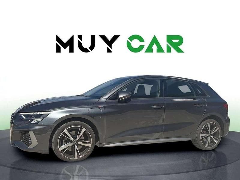 Usado Audi A3 Sportback e-tron S-Line 204 CV (150 kW) 2021 Gris Utilitario