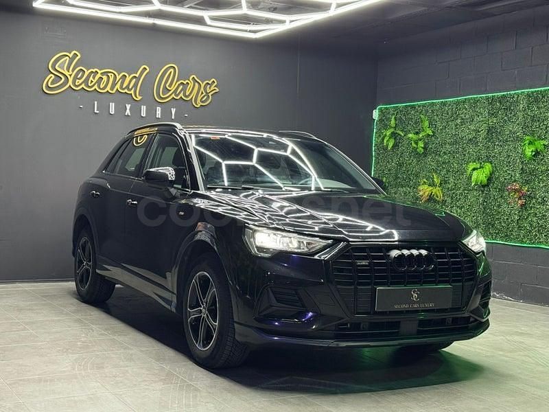 Usado Audi Q3 150 CV (110 kW) 2021 Negro SUV
