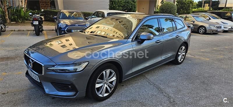 Gris / plata Usado 2019 Volvo V60 Momentum Familiar | 22.500 € (Precio justo) - Imagen 1/4